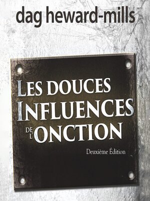 cover image of Les douces influences de l'Onction